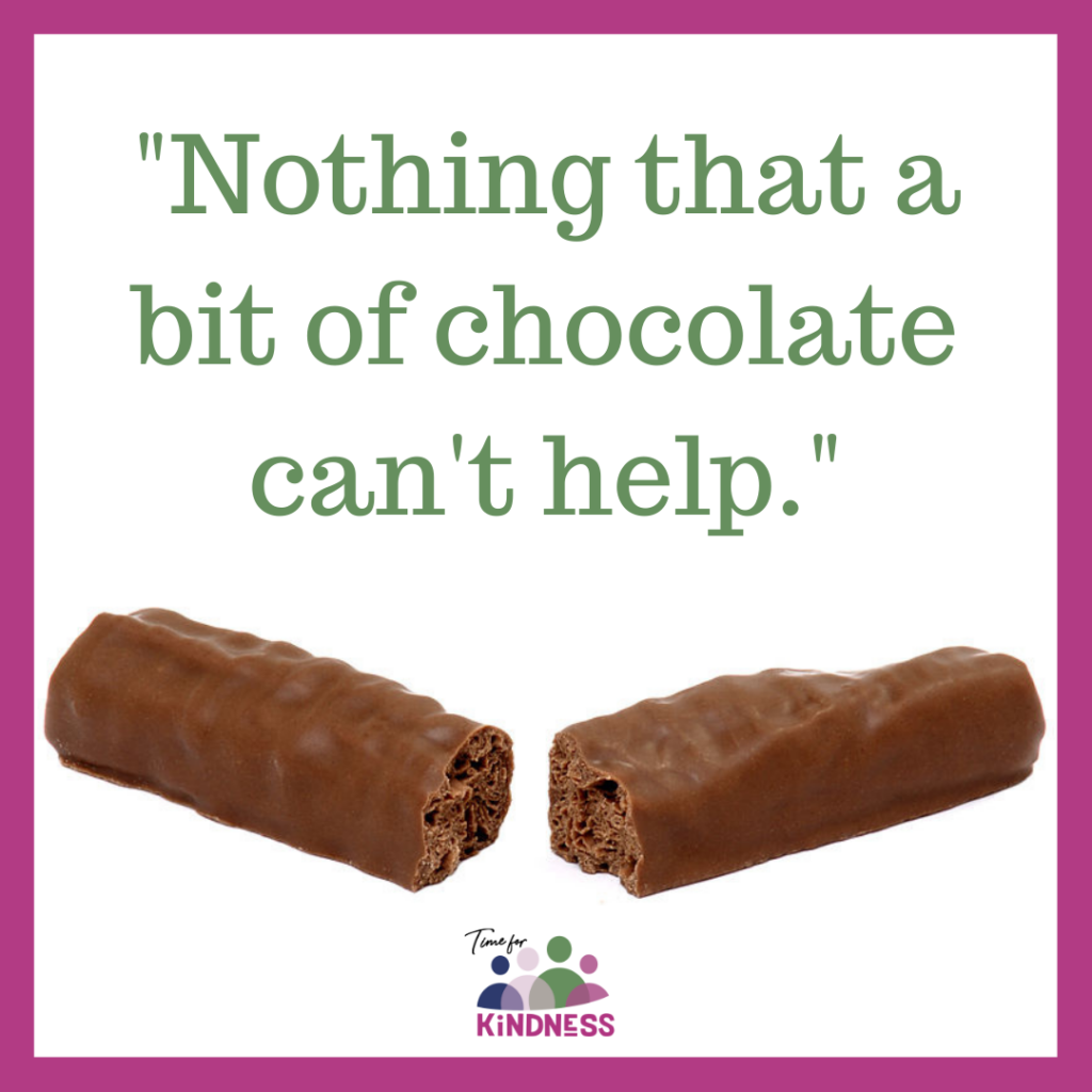 chocolate can help