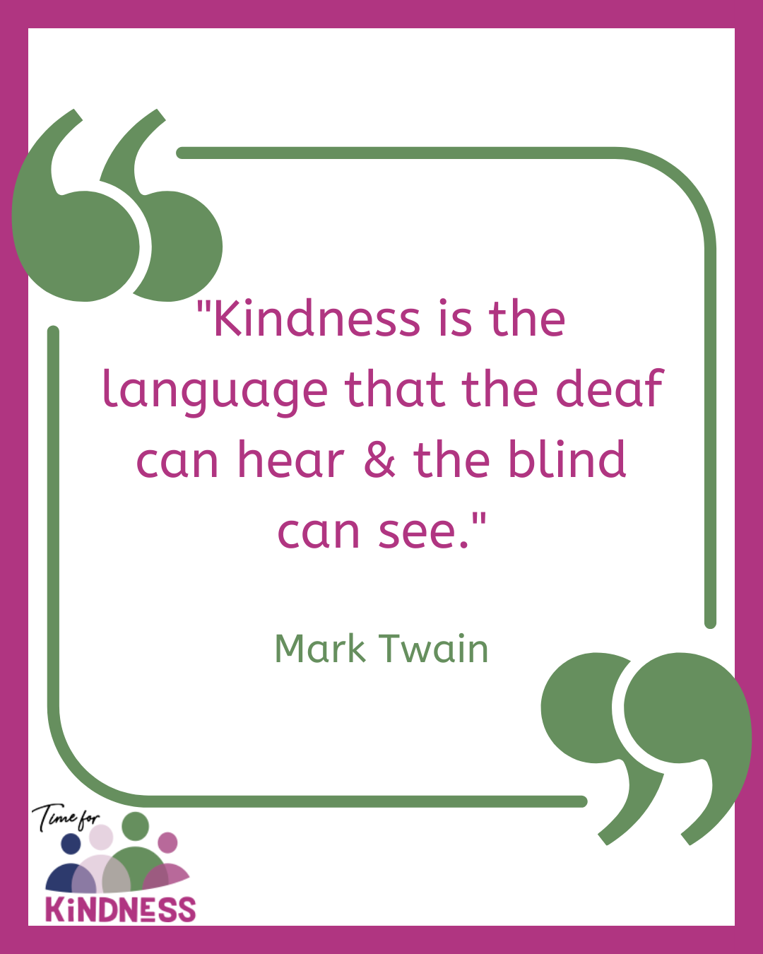 Deaf Awareness Week 2023 - Time for Kindness