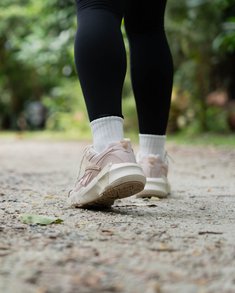 Female Athletes legs - running in the park